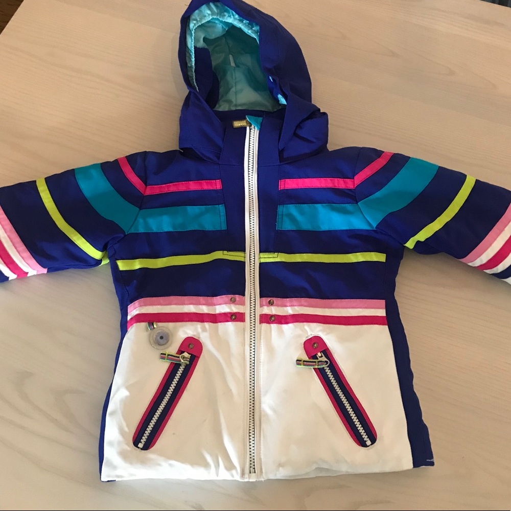 Adorable Girls Obermeyer Ski Jacket size 5